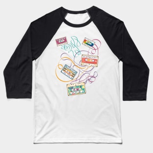 Cassette Tapes Baseball T-Shirt